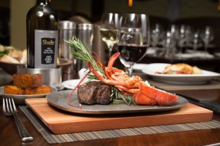 Black & Blue Steak and Crab - Filet with Half Lobster