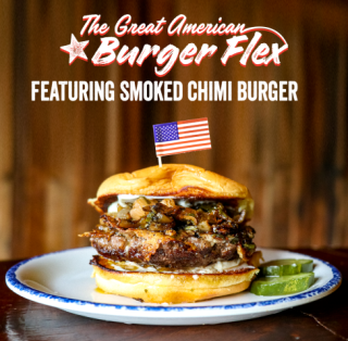 Smoked Chimi Burger
