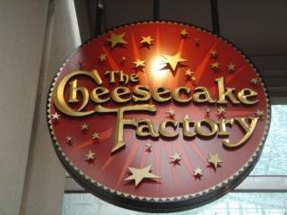 Cheesecake Factory Sign