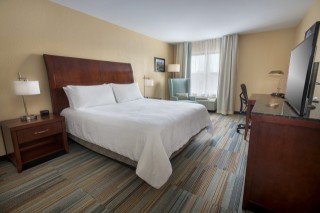 Hilton Garden Inn Albany Medical Center King Suite Bedroom