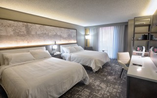 Accommodations at the Albany Marriott