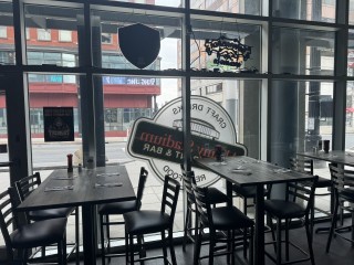Tables looking out