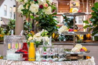 Catering Champagne Station