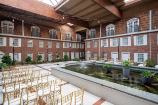 Fort Orange Courtyard Koi Pond