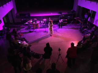 An intimate performance in our space