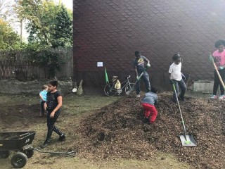 Neighborhood clean-up day